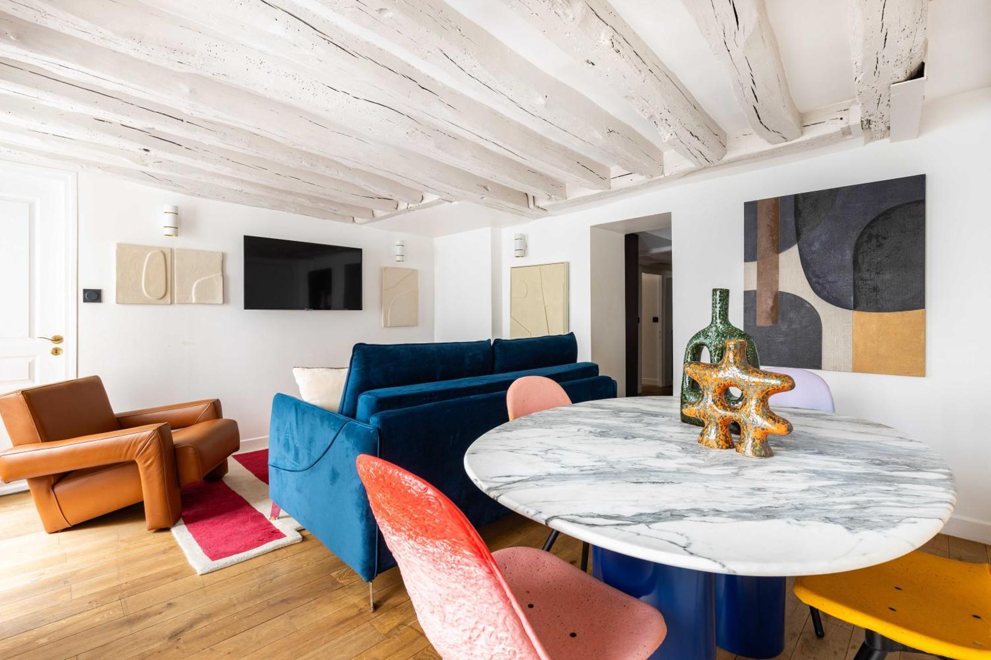 Joyful Apartment - 2Br-6P - Louvre-Rivoli 巴黎 外观 照片